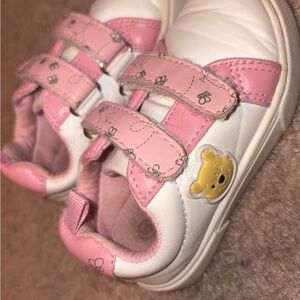 Pink and White Kids Shoes